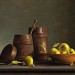 Fries aardewerk met appels